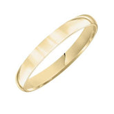 Gold Wedding Bands  -  Women'